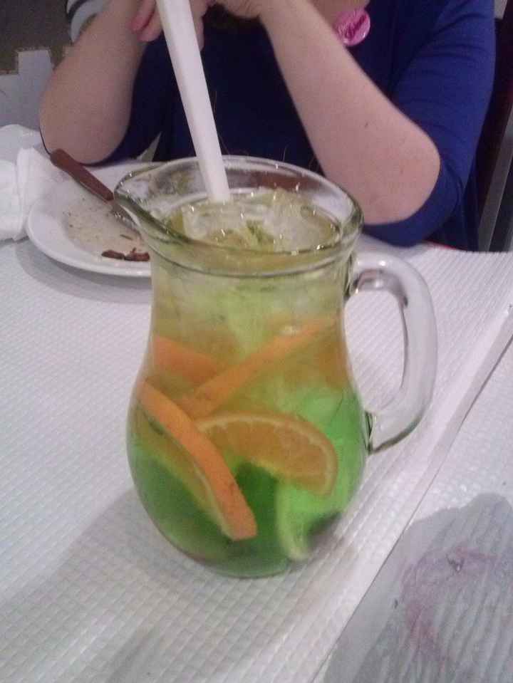 Sangria tropical... delicioso