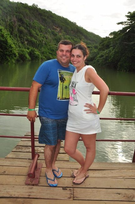 rio chavon - no barco