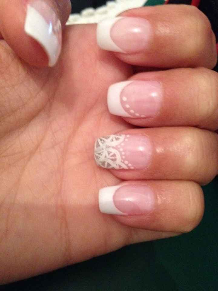 Unhas gel para o casamento - 9