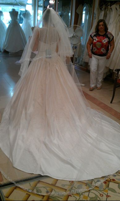 Costas do vestido