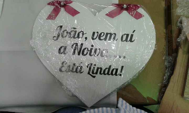 Onde arranjar placa vem aí a noiva - 2