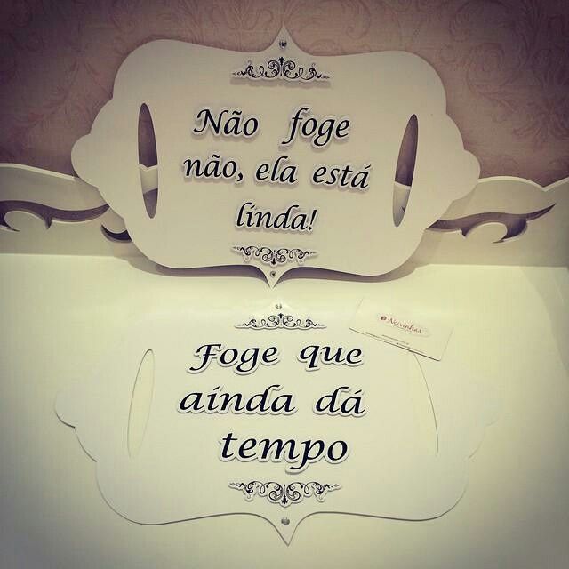 Placas para entrada na igreja - 1