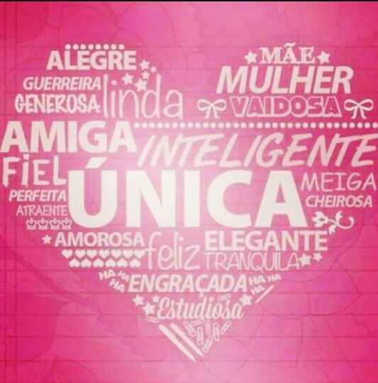 Feliz dia da mulher - 2