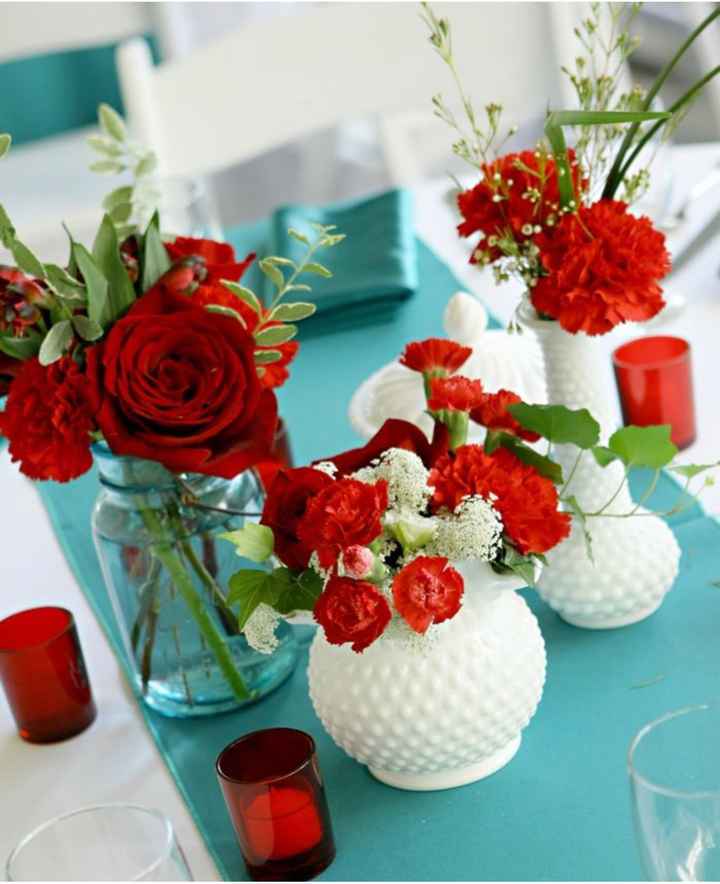 Mês Vermelho ~ Inspirações de decoração vermelho e azul - 4