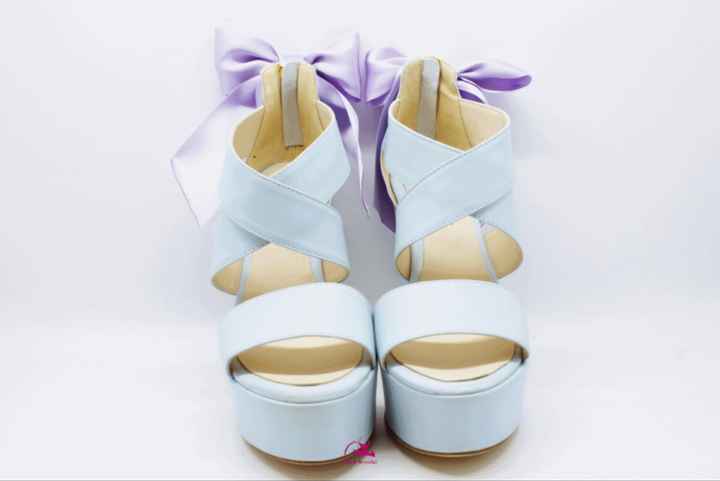 Sandália/sapato azul - 1