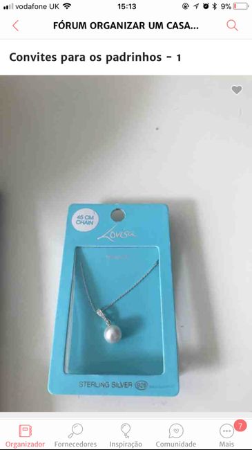 Convites padrinhos 2