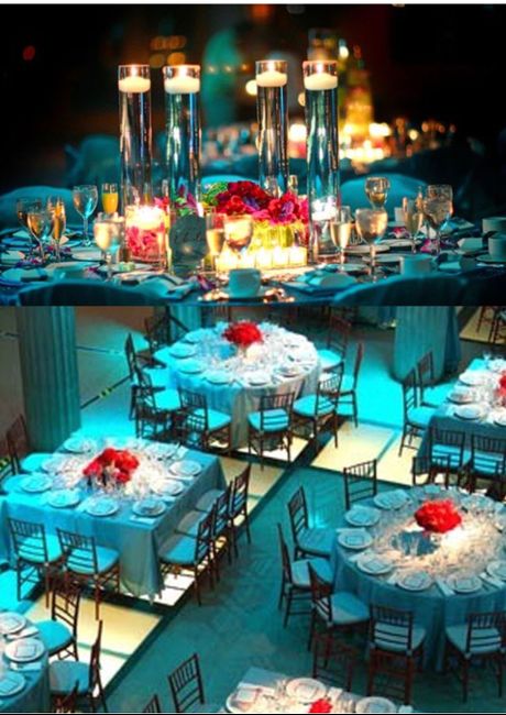 Mês Vermelho ~ Inspirações de decoração vermelho e azul - 5