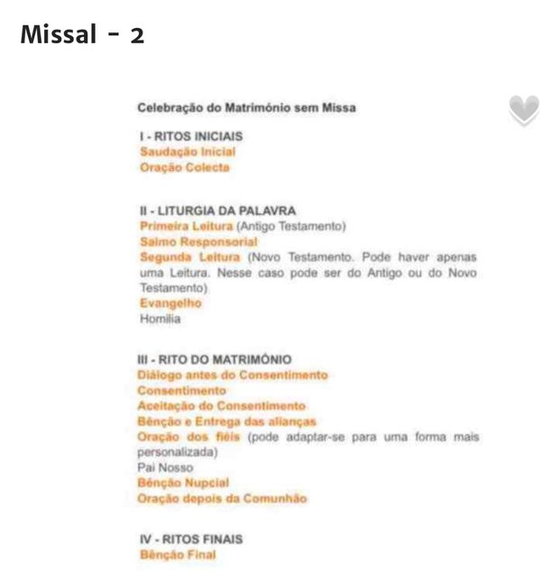 Casamento religioso sem missa - 1