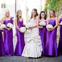 É assim que sonho com as minhas damas de honor