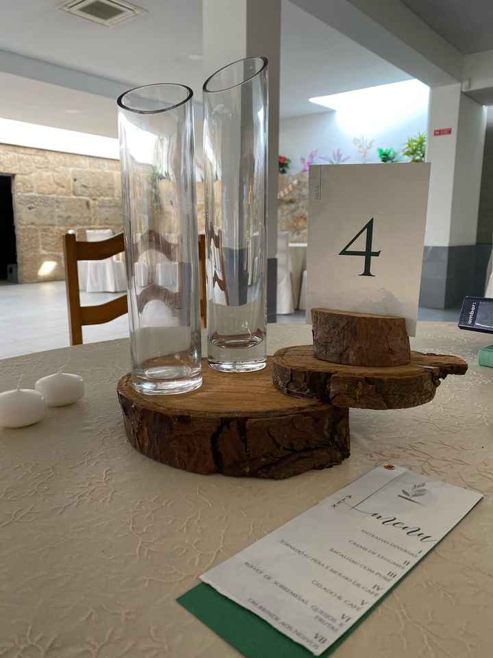 Centro de mesa dos convidados. Qual vai ser o vosso ou qual foi? - 2