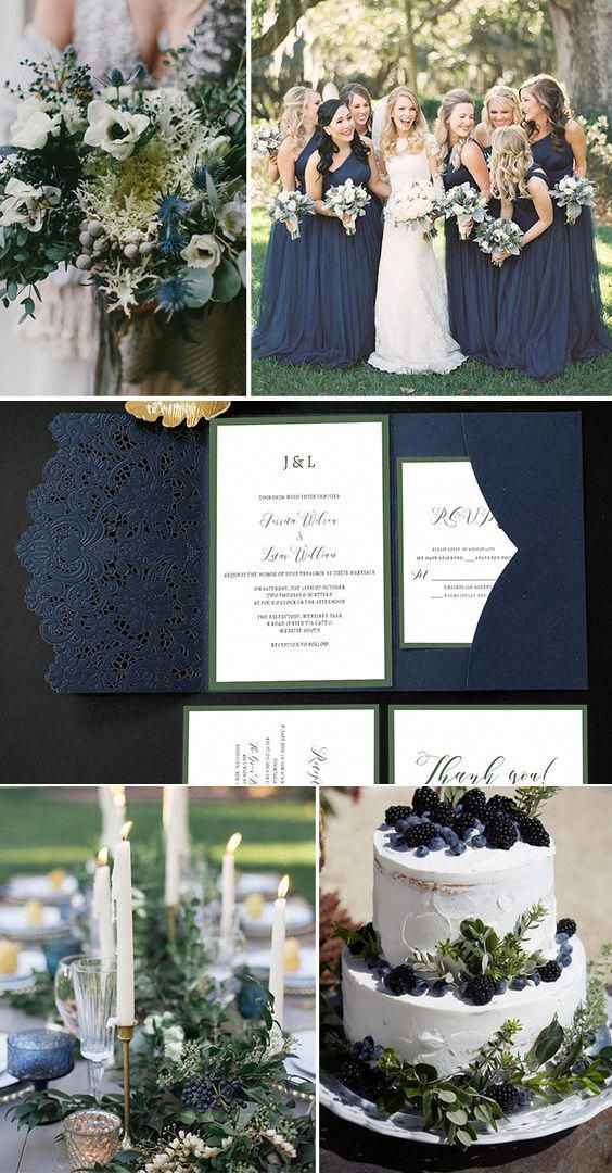 Cores do casamento: verde e azul - 2