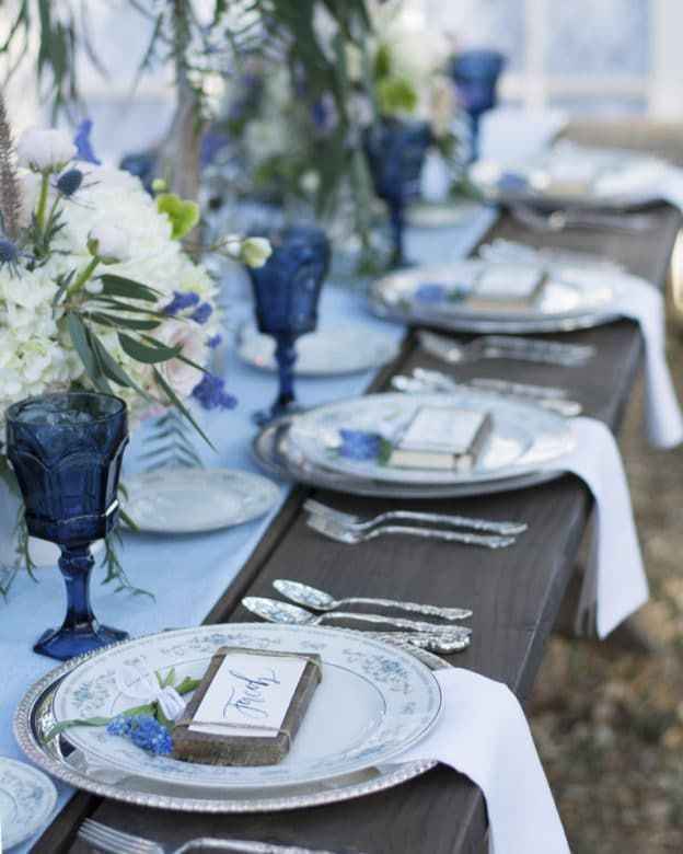 Cores do casamento: verde e azul - 3