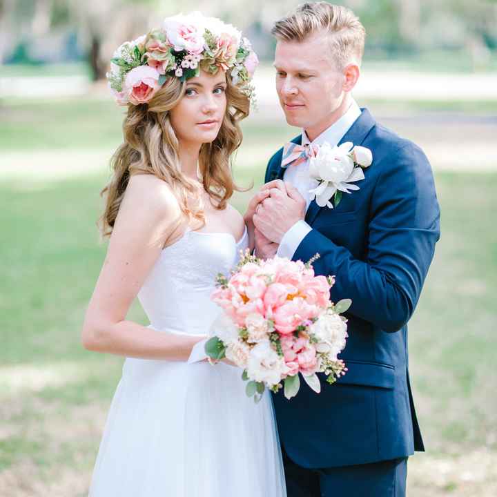 No meu casamento alinho a fotos unusuais e fujo a coroas de flores! 4