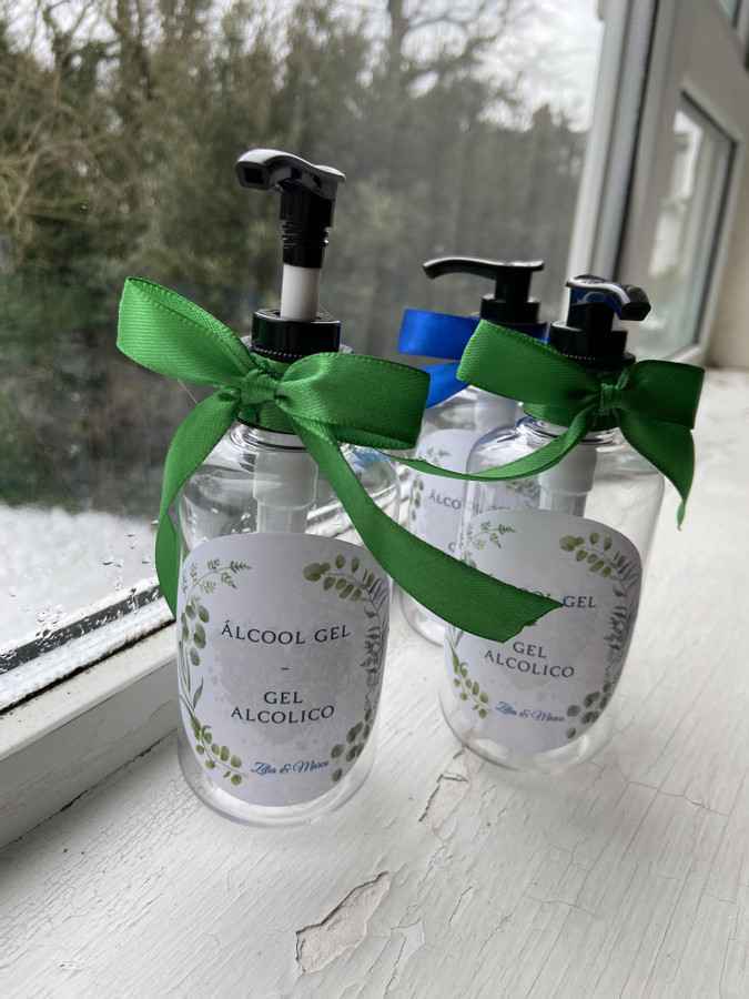 Frasquinhos álcool gel - 1