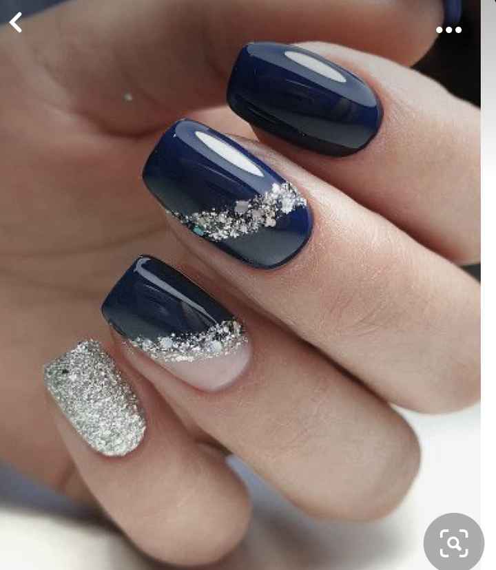 o arco-íris 🌈 invade a comunidade com inspirações (azul marinho) para unhas e maquilhagem - 7