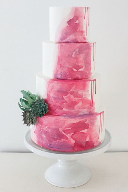 Outubro é Rosa 💕- Bolo de Casamento - 9