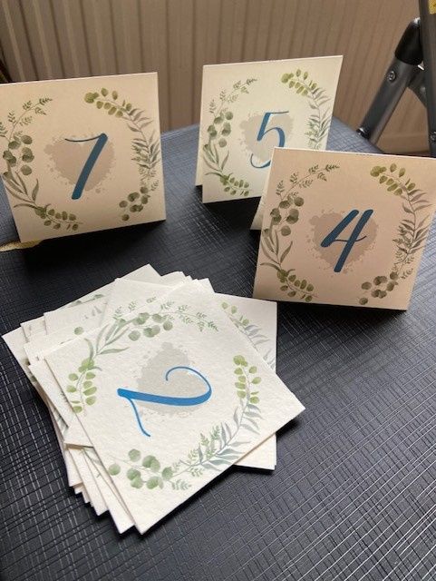 Manualidades: estacionário/papelaria do casamento 12