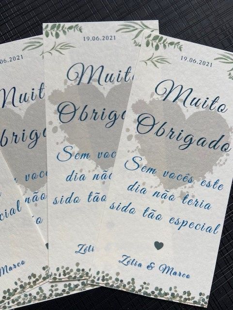 Manualidades: estacionário/papelaria do casamento 15