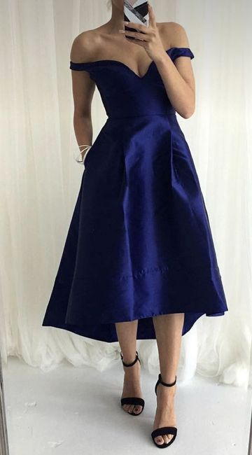 o Arco íris Invade a Comunidade com Inspirações Cor ( Azul Marinho ) - Vestidos de Noiva 💙 - 4