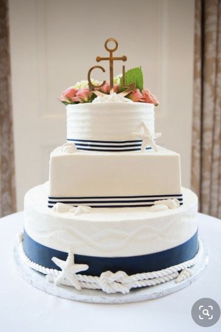 Arco-íris invade a Comunidade 🌈 Inspirações Azul Marinho para Bolo de Casamento! - 6