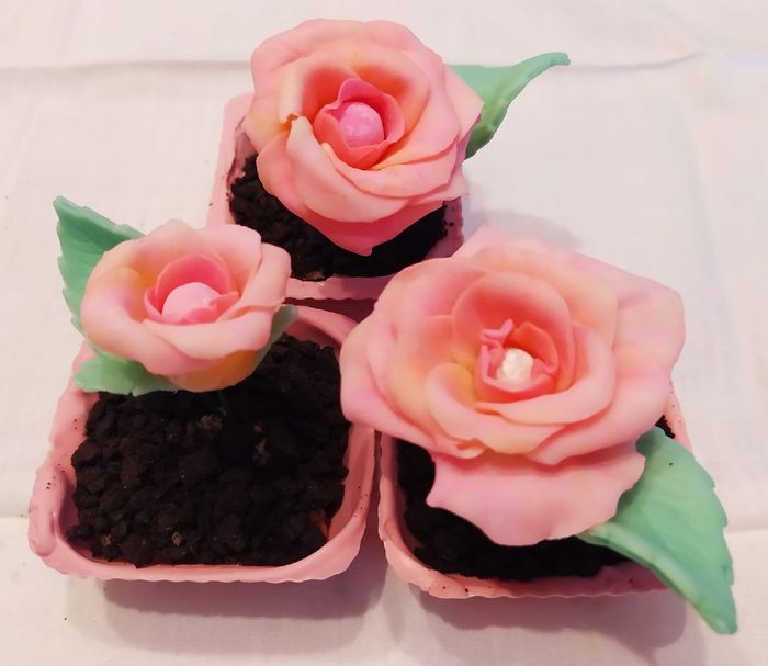 Bolos de casamento decorados com flores secas 💐😍 2