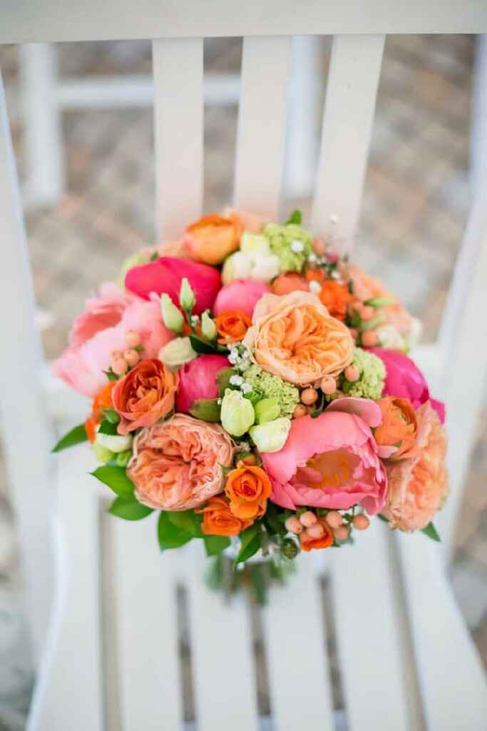 Inspirações de bouquets: rosa, branco e verde! - 1