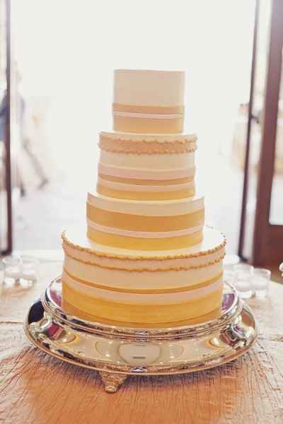 Bolos de casamento - Amarelo (Parte 1)