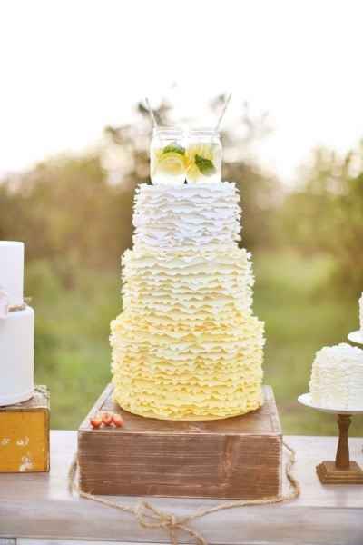 Bolos de casamento - Amarelo (Parte 1)