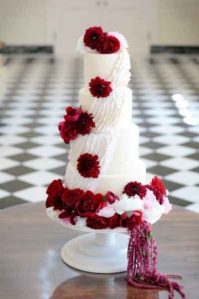 Bolos de casamento - Vermelho (Parte 3)