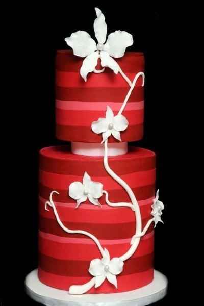 Bolos de casamento - Vermelho (Parte 3)