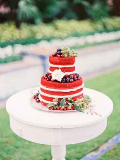 Bolos de casamento - Vermelho (Parte 3)