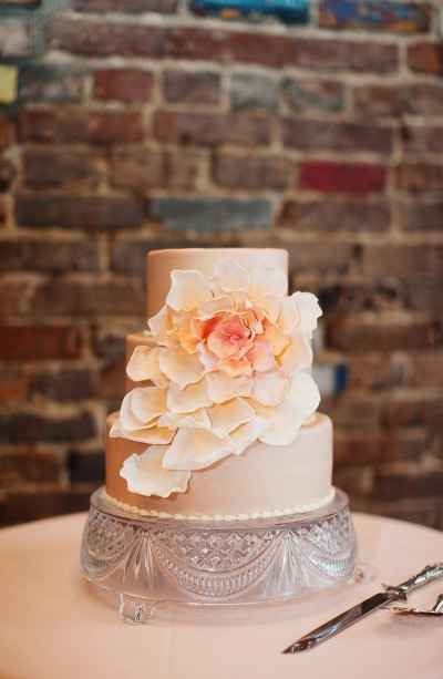 Bolos de casamento - Cor de Pêssego (Parte 5)