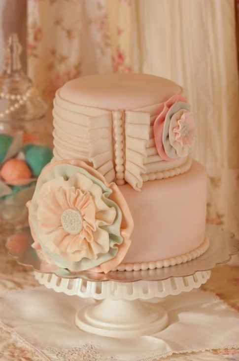 Bolos de casamento - Cor de Pêssego (Parte 5)