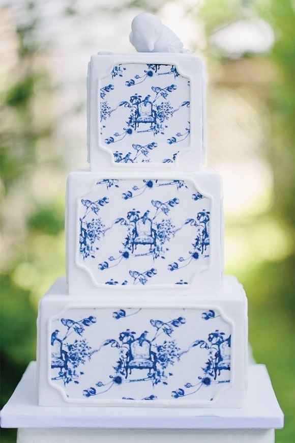 Bolos de casamento - Azul (Parte 8)