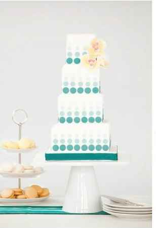 Bolos de casamento - Azul Turquesa (Parte 11)