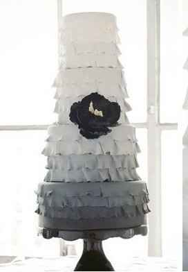 Bolos de casamento - Cinzento (Parte 12)