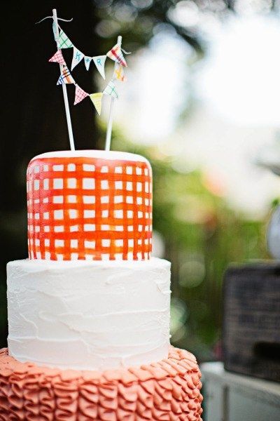 Bolos de casamento - Cor-de-laranja (Parte 2)