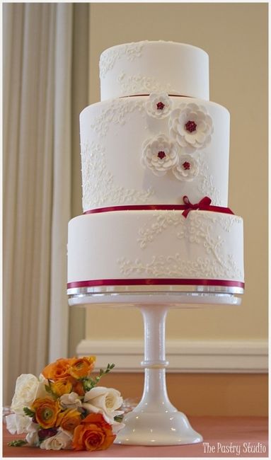 Bolos de casamento - Vermelho (Parte 3)