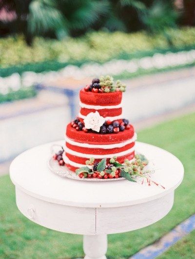 Bolos de casamento - Vermelho (Parte 3)