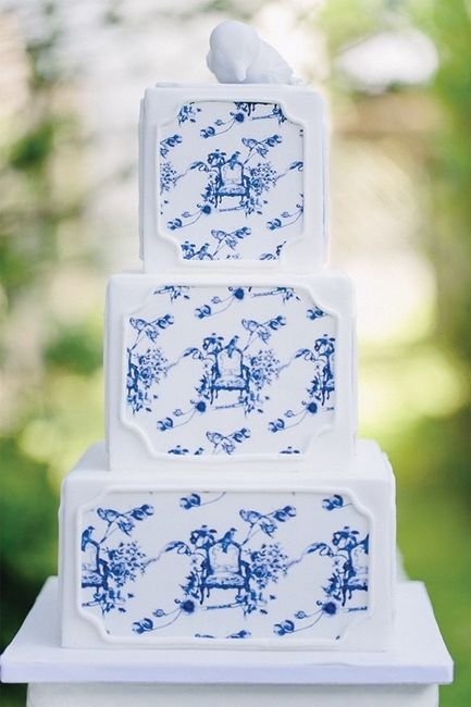 Bolos de casamento - Azul (Parte 8)