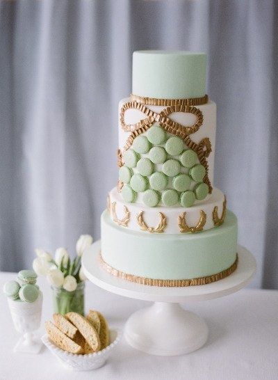 Bolos de casamento - Azul Esverdeado (Parte 10)