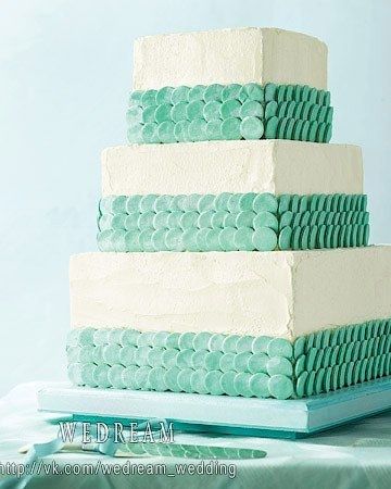 Bolos de casamento - Azul Turquesa (Parte 11)