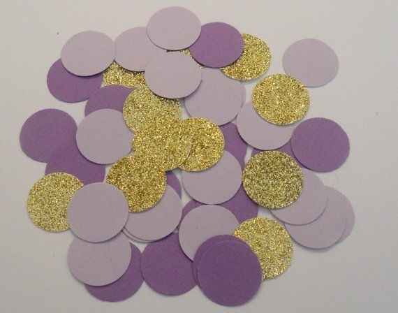 Lilas e dourado