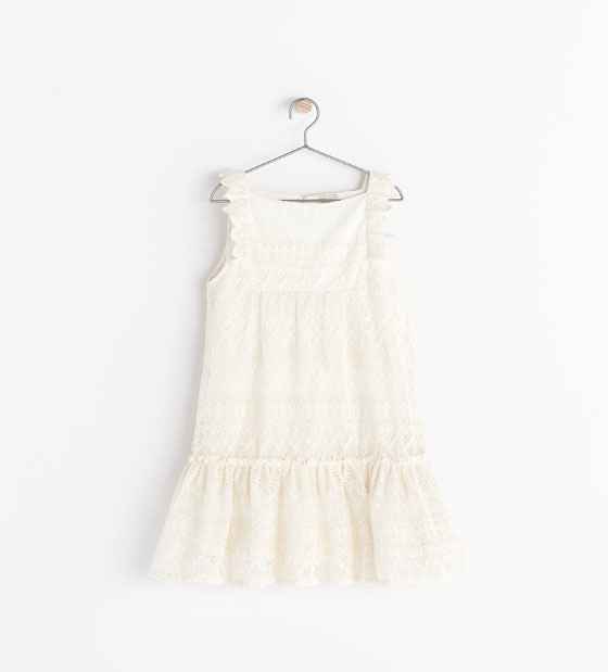 Vestido menina flores