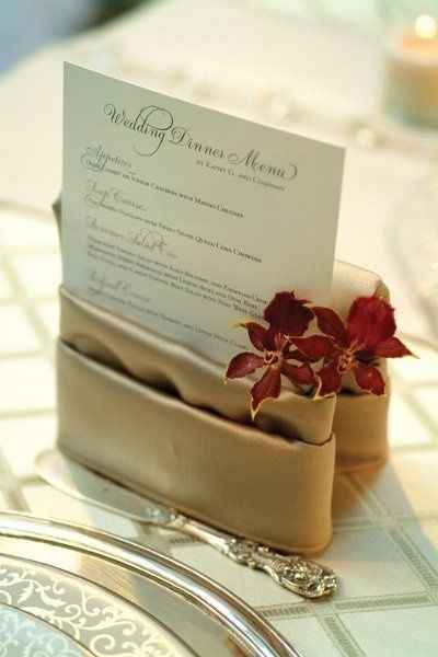 Menu para Casamento