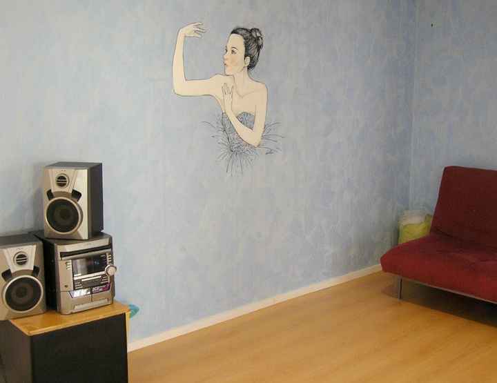 Pintura nas paredes