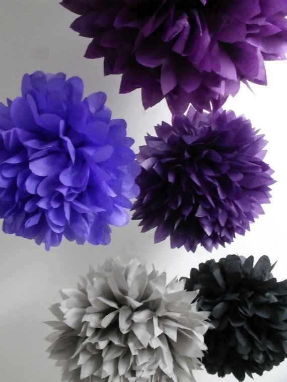 Cores: Preto, Roxo e Prateado