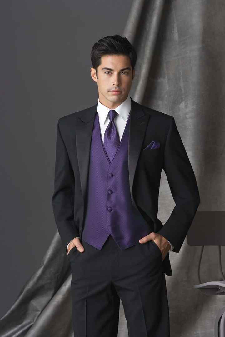 Cores: Preto, Roxo e Prateado