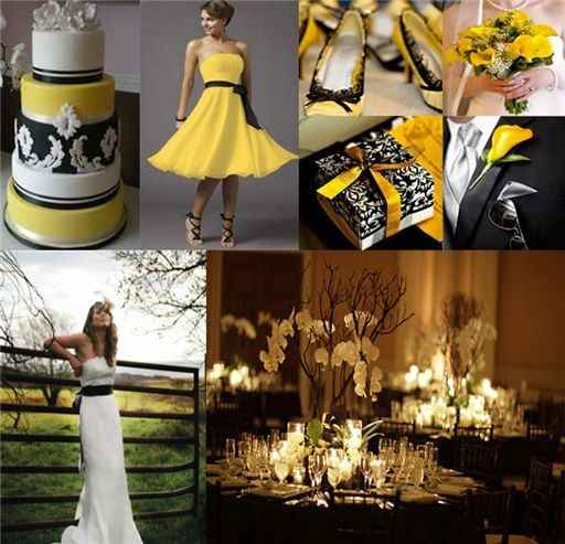 Cores de casamento