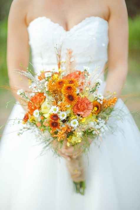 Ramos de flores silvestres
